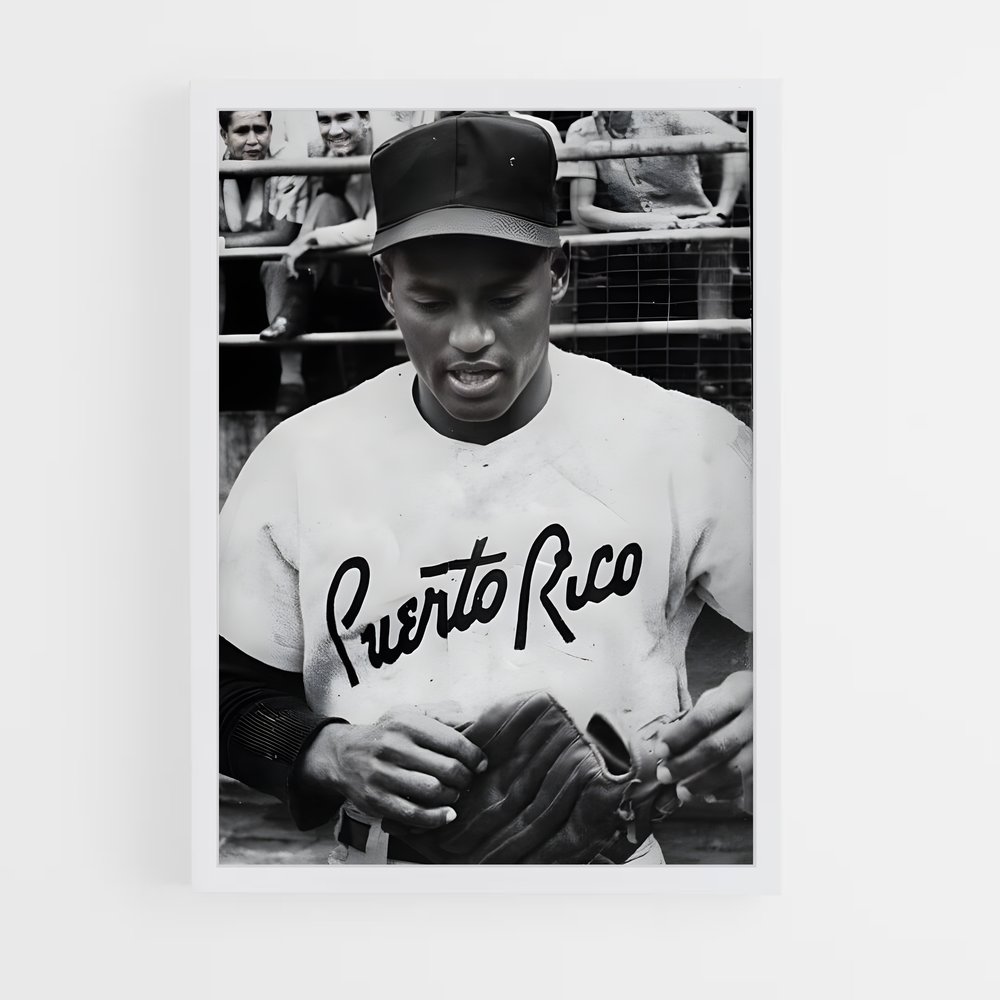 Poster Roberto de clemente – affiche Baseball (vue 3)